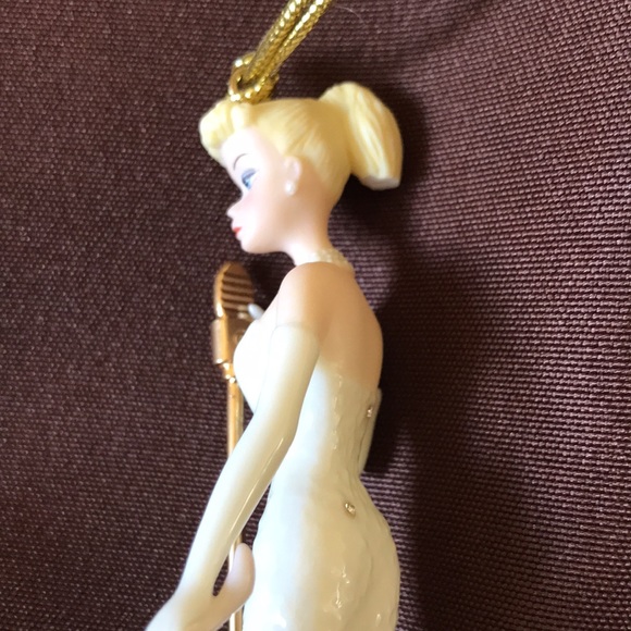 🎄Lenox Christmas Mattel Ornament Solo In the Spotlight Barbie 2004 - Picture 5 of 8